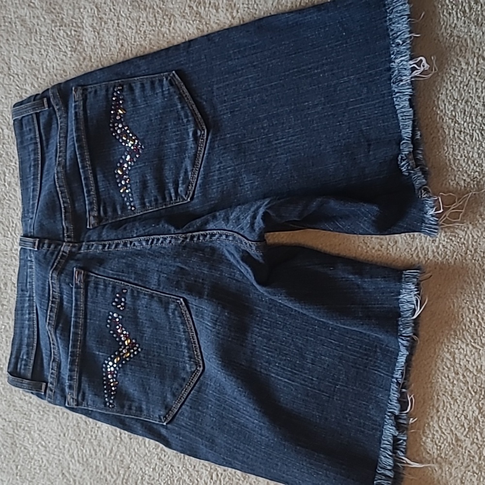 NYD Vintage Denin Size 4 Cut Off Shorts - Picture 2 of 9